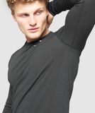  VITAL SEAMLESS LST-SHIRT - BLACK 