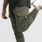  CARGO HIGH RIB JOGGER - OLIVE 