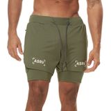  5” LINER SHORT - GREEN 
