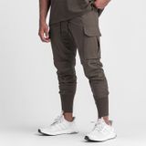  CARGO HIGH RIB JOGGER - DARK EARTH 