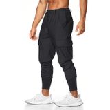  CARGO HIGH RIB JOGGER - BLACK 