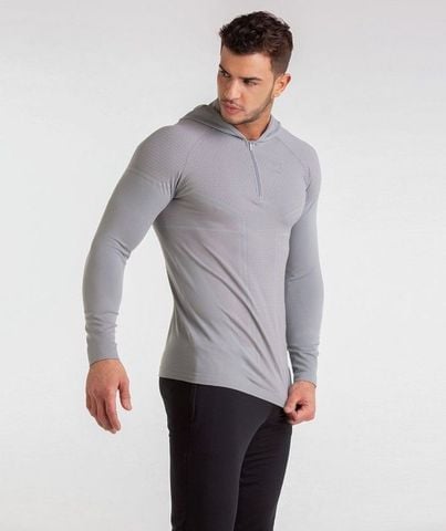  Onyx Hoodie V3 SEAMLESS LS - Grey 