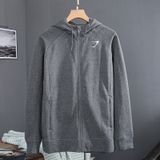  GYMSHARK PRINCIPLE ZIP HOODIE - GREY 