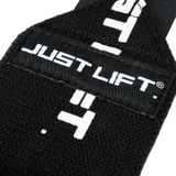  JUST LIFT FURY WRIST WRAPS – BLACK/ WHITE 