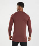  315 LONG SLEEVE T-SHIRT - Cherry Brown 