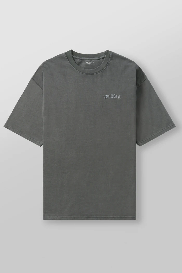  Youngla 4017 - Minimal Tees - Coal Wash 