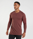  315 LONG SLEEVE T-SHIRT - Cherry Brown 