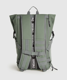  Sleek Backpack Roll Top  - DUSK GREEN 