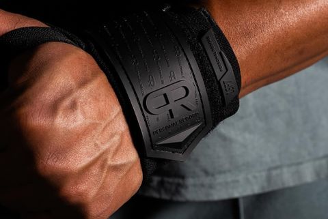  Personal Record Heavy Duty Premium Wrist Wraps PR901 - All Black 