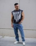  3021 - Revenge Crop Cut-Offs - Black Wash 