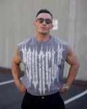  3021 - Revenge Crop Cut-Offs -  Grey Wash 