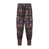  CARGO HIGH RIB JOGGER - RUST CAMO 