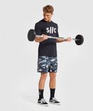  STEEVECOOK T-SHIRTS - BLACK 