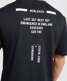 STEEVECOOK T-SHIRTS - BLACK 