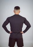  VITAL SEAMLESS LST-SHIRT - BLACK 