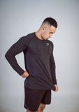  VITAL SEAMLESS LST-SHIRT - BLACK 