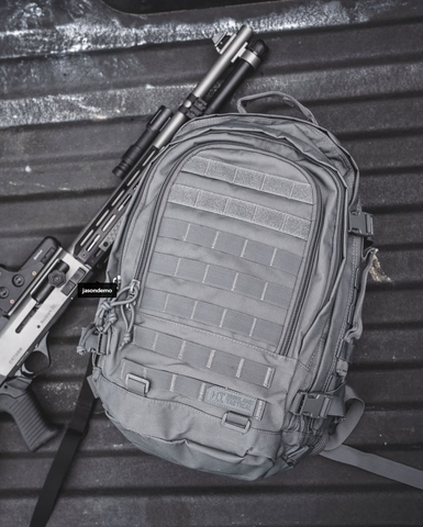  HIGHLAND Tactical - THE RUMBLE Backpack Military - BLACK 