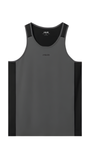 ASGARD SINGLET TANKTOP - GREY / BLACK 