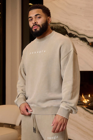  5099 - Love Sets - Crewnecks - Beige Wash 