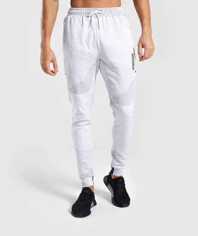  GS The Ultra Jacquard - JOGGERS / WHITE 