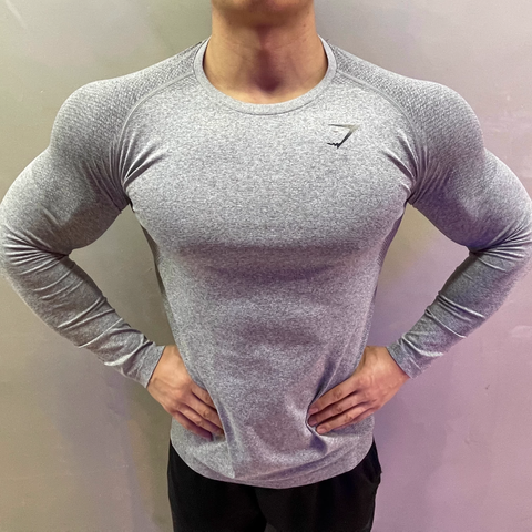  VITAL SEAMLESS 2.0 LST-SHIRT - Grey 