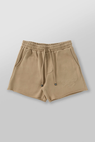  1063 - EFFORTLESS SETS - SHORTS - Brown Camel 