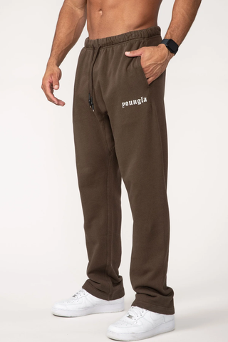  YoungLA - 216 Eternal No Cuff Sweats - Brown Wash 