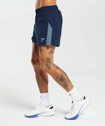  GS SPORT SHORTS - NAVY 