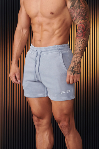  107 - CHROME SHORTS - Blue Wash 