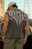  3022 - Anarchy Cropped Tanks -  Grey Wash 