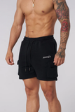  YOUNGLA - 1039 - 3D Cargo Shorts - Black 