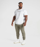  Gymshark Essential Oversized Jogger - Linen Brown 