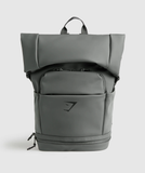 Sleek Backpack Roll Top  - Graphite Grey 
