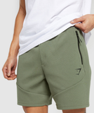  Interlock Tech 6" Shorts -  Base Green 