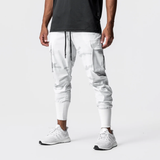  CARGO HIGH RIB JOGGER - WHITE CAMO 