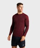  DEFINE SEAMLESS LST-SHIRT - RED MARL 