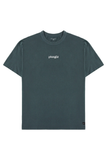  YoungLA 471 CHROME TEES -  Deep Teal Wash 