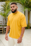  YoungLA 467 Roman Tees - Mustard Yellow 