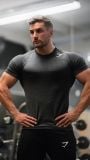  PHANTOM SEAMLESS T-SHIRT - BLACK MARL 