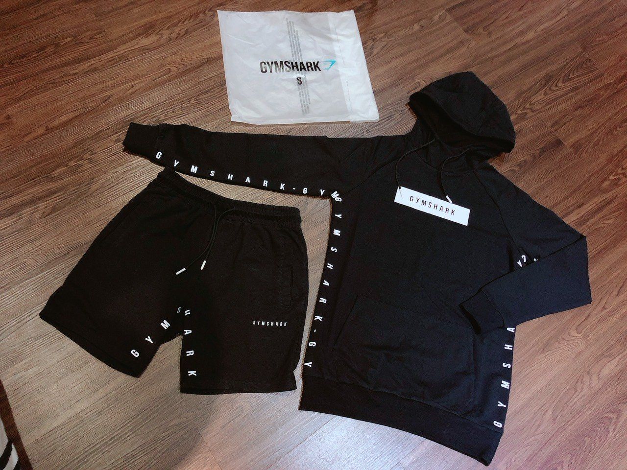  GS contrast Shorts - Black 