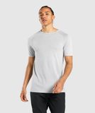  RETAKE SEAMLESS T-SHIRT - SMOKE GREY 