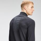  MP Men's Repeat Graphic Training 1/4 Zip - Black 