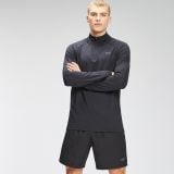  MP Men's Repeat Graphic Training 1/4 Zip - Black 