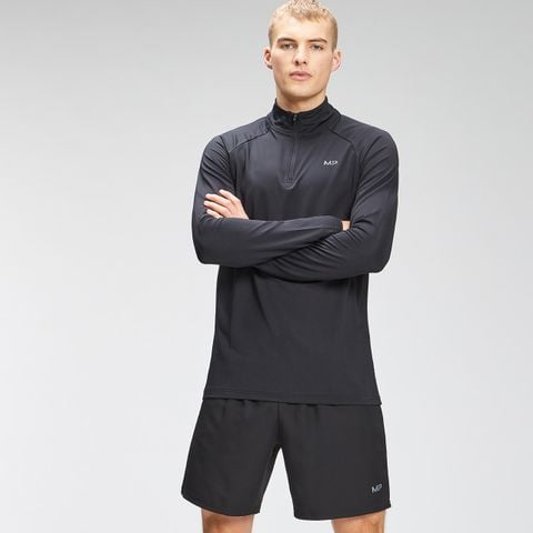  MP Men's Repeat Graphic Training 1/4 Zip - Black 