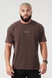  401 ESSENTIAL JACKED TEES SUMMER 23'  - Chocolate Wash 