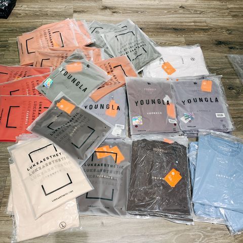  401 ESSENTIAL JACKED TEES SUMMER 23'  - Peat Wash 