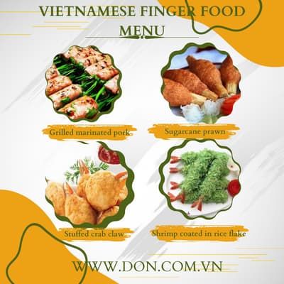  Thực đơn 20 Món Finger Food Truyền Thống Việt Nam 