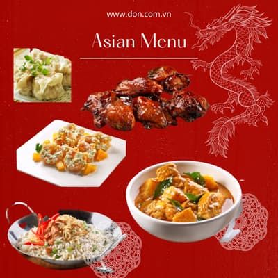  Menu buffet món Á đãi tiệc công ty và gia đình 