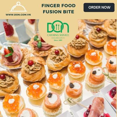  Menu finger food đãi tiệc cao cấp 