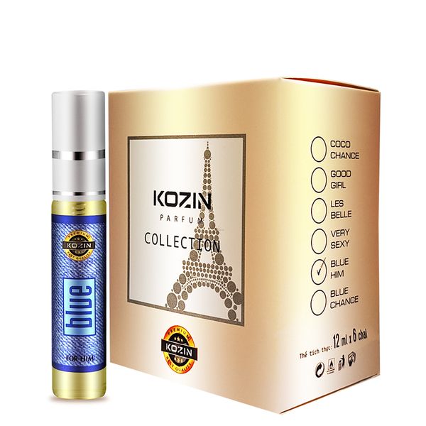 Nước hoa nam life style KOZIN BLUE HIM 12ml (gốc hương Blue for Him by Versace)
